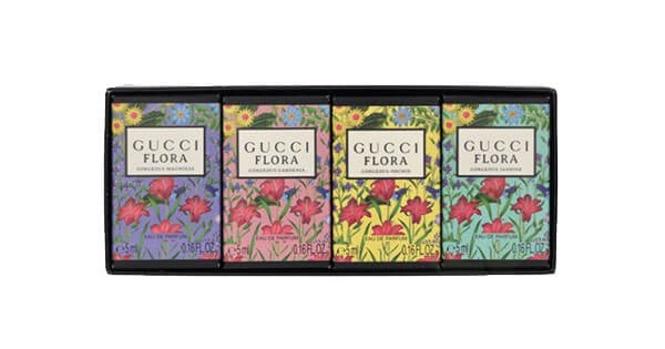 【未開封新品未使用】 GUCCI Flora Miniture set4 Gucci Flora Miniatures Gift Set